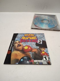 Ready 2 Rumble Boxing Round 2 (Sega Dreamcast) Complete CIB w/RegCard Tested