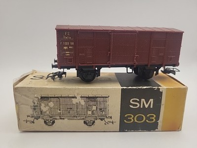 Rivarossi SM 303 Güterwagen FS 1009 198 Bj 1963 Original BOX  
