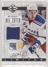 2012-13 Panini Limited Limited Jerseys 59/99 Michael Del Zotto #LJ-MD 3ob
