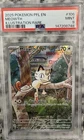 Meowth 106/094 Illustration Rare 2025 Pokemon Phantasmal Flames PSA 9   Mint