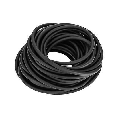 Latex Rubber Tubing, 3/8in OD 1/4in ID Slingshot Bands 10 FT, Black 