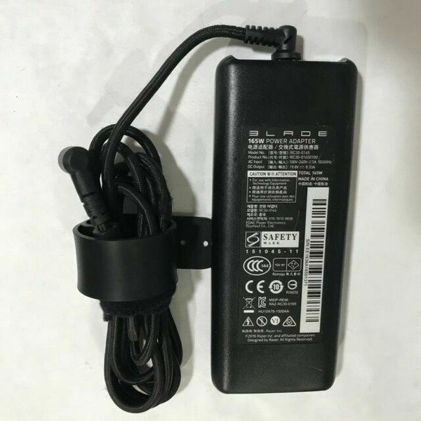 Genuine Razer Blade Rz09 Rc300165 165w Watt AC Power Adapter 19.8v 8
