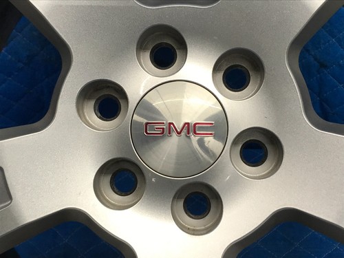 07-12 GMC ACADIA 18x7.5 MACHINED ALUMINUM WHEEL RIM OEM 9596178 - Picture 4 of 11