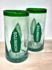 Hornitos Tequila Glasses Set Collectible Cocktail Highball Home Bar Party NEW