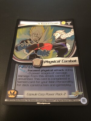 DRAGON BALL Z CCG ______'S GUARD CRUSH CCPP8 CAPSULE CORP POWER PACK 2 PROMO!!