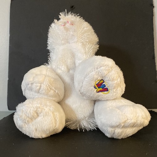 Ganz Webkinz LiL' Kinz White Bunny Rabbit #HM078 8" tall Plush - Picture 4 of 10