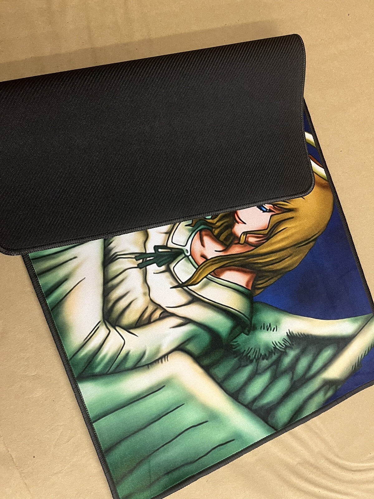 YuGiOh Graceful Charity Full Art Goat Format Stitched Cloth Rubber Back