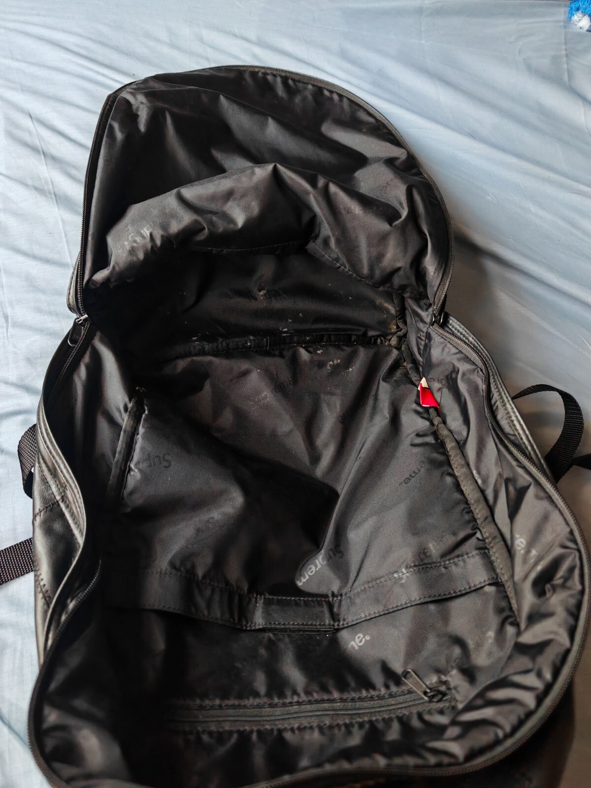 Supreme Patchwork Leather Backpack Black!!FW19 10… - image 10