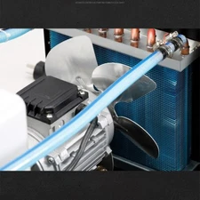 Industrial Water Chiller 10L Low-db High Lift Pump Cooler TIG Welder CT-10L