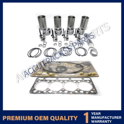 Overhaul Rebuild Kit for Cummins A2300 A2300T Engine Doosan D15S D18S D20SC-5