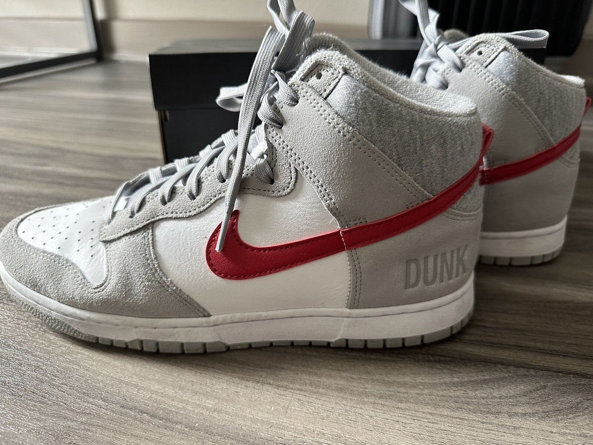 Size 10.5 - Nike Dunk High SE Athletic Club - Light Smoke  display picture 3