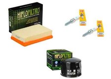 Kit/Filtre À Air Huile Bougies NGK HIFLO Pour Moto BMW R 1200 LC 2013 2015 2018
