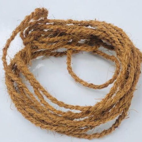 Coconut Coir Husk Fiber Rope 100% Natural Eco Friendly Twisted Handmade - Picture 5 of 5