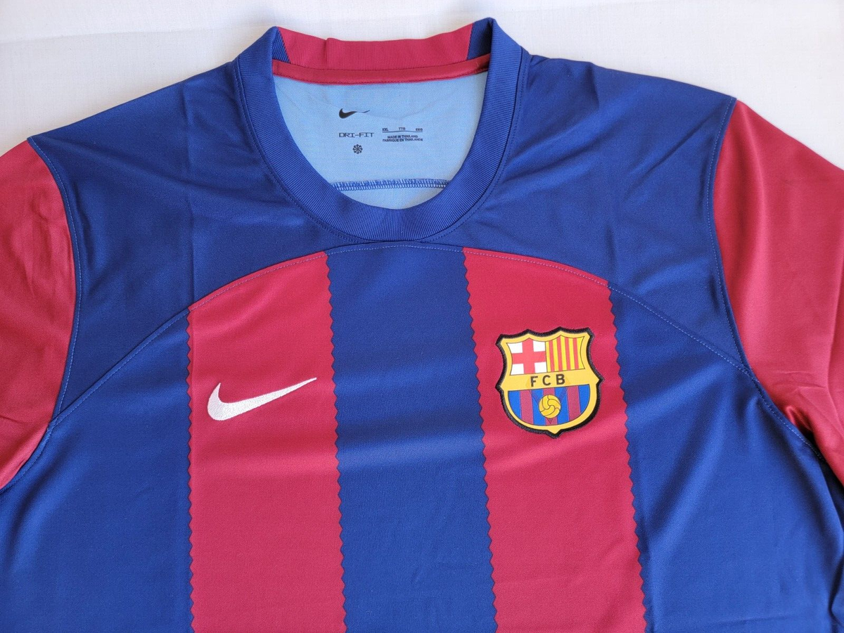 FC Barcelona Nike ウェア ネイビー/レッドサイズLオーセン Mens