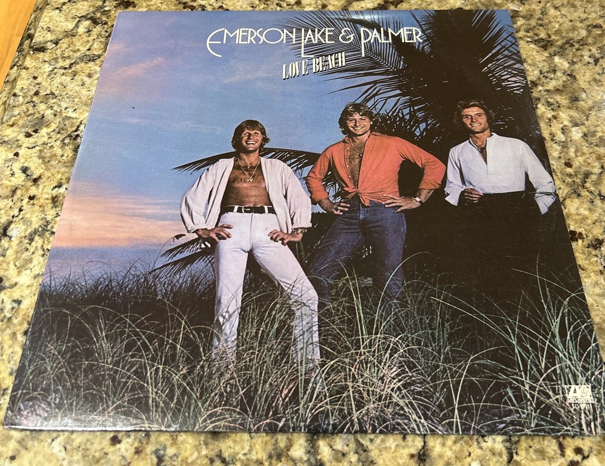 Emerson, Lake & Palmer - Love Beach - Atlantic Records Pressing SD