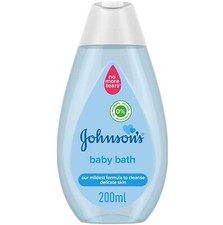 JOHNSON  S Baby Bath to Cleanse Delicate Skin No More Tears 200ml