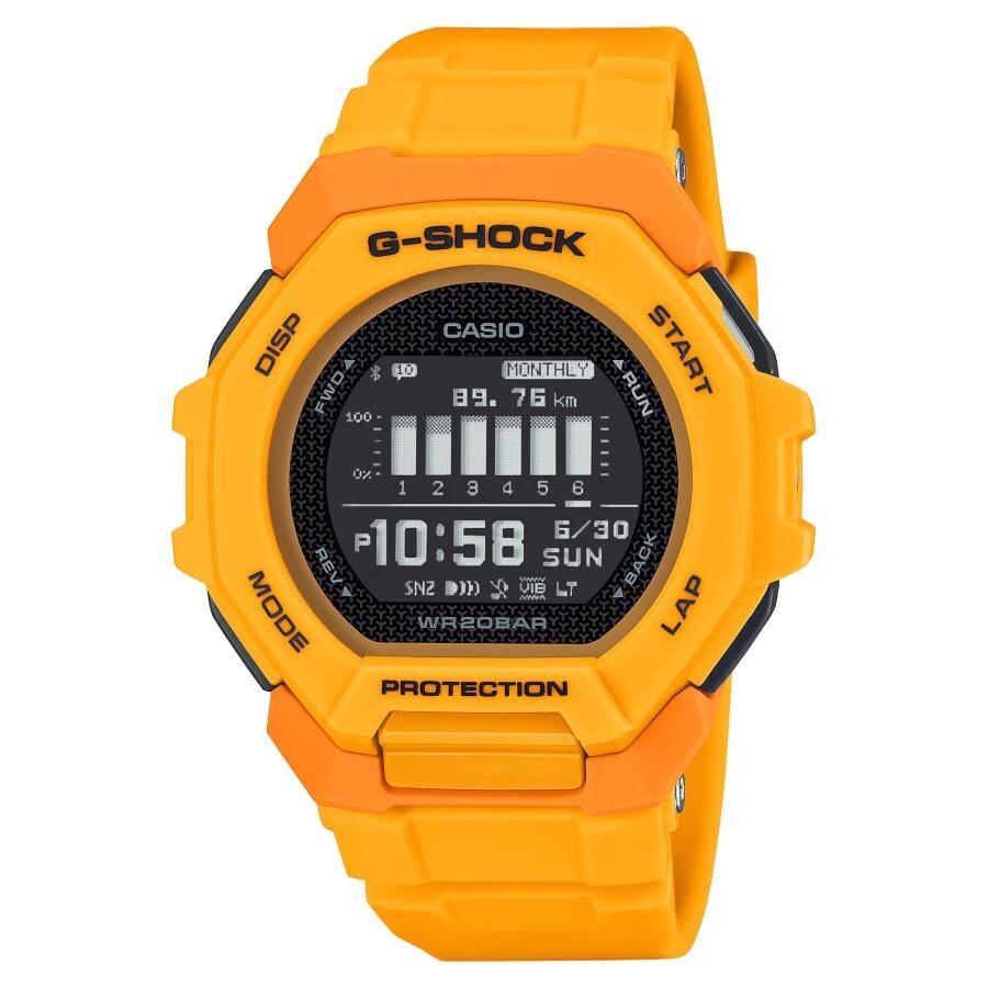 CASIO G-SHOCK G-SQUAD GBD-300-9JF Black Bluetooth Men's Watch New