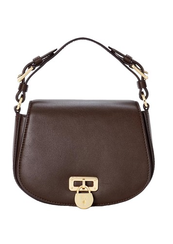 Ralph Lauren 80s Vintage Leather Shoulder Bag Designer Crossbody
