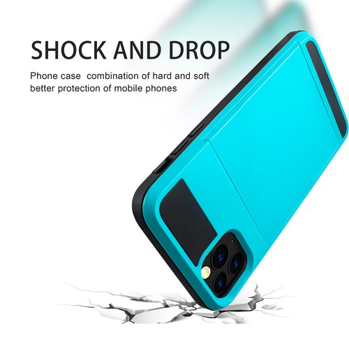 para iPhone 11 11Pro 11Pro Max billetera con estuche soporte para tarjeta de crédito ranura de identificación bolsillo - Imagen 27 de 36
