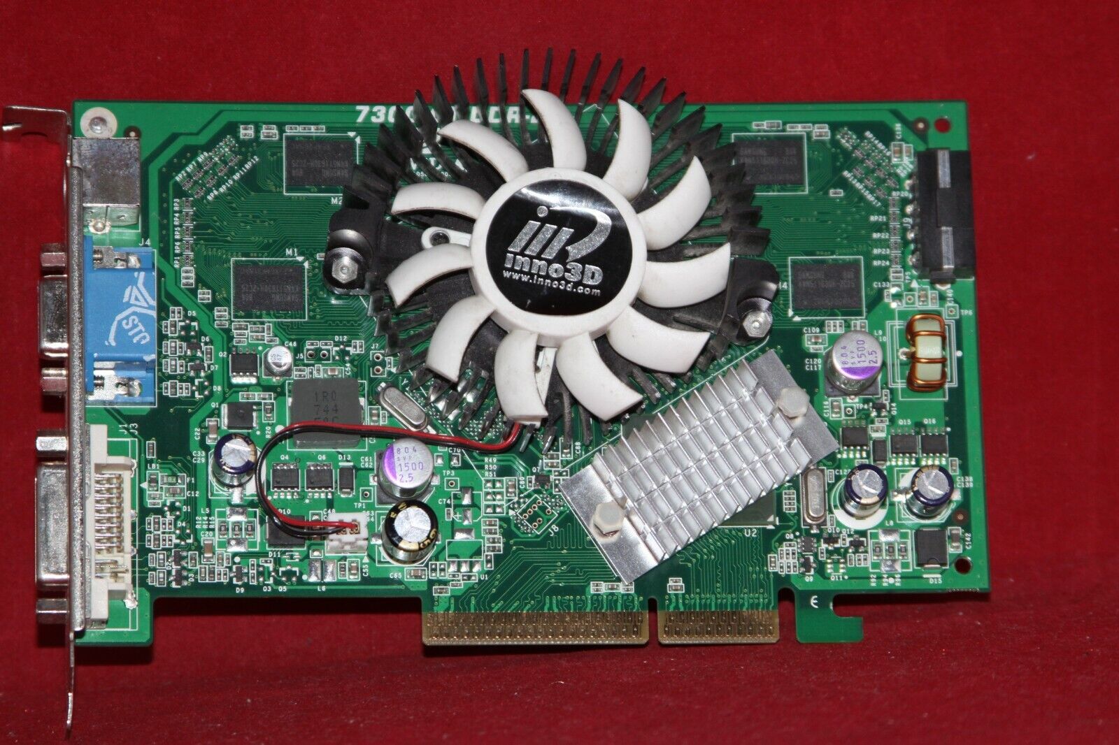 Inno3D Nvidia GeForce 7300GT 512MB 128BIT DDR2, AGP Graphics Card.