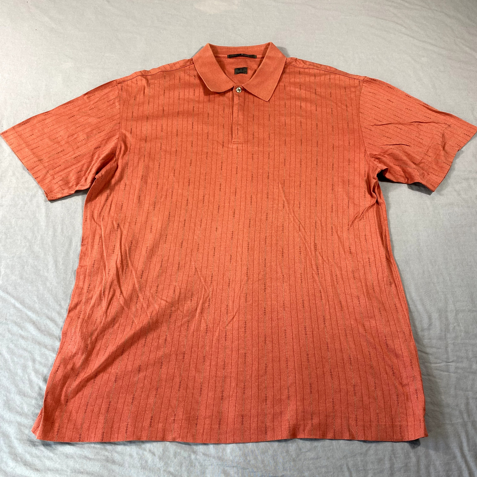 VINTAGE Nike Tiger Woods Polo Shirt Adult XL Red Golf Golfer Y2K Mens