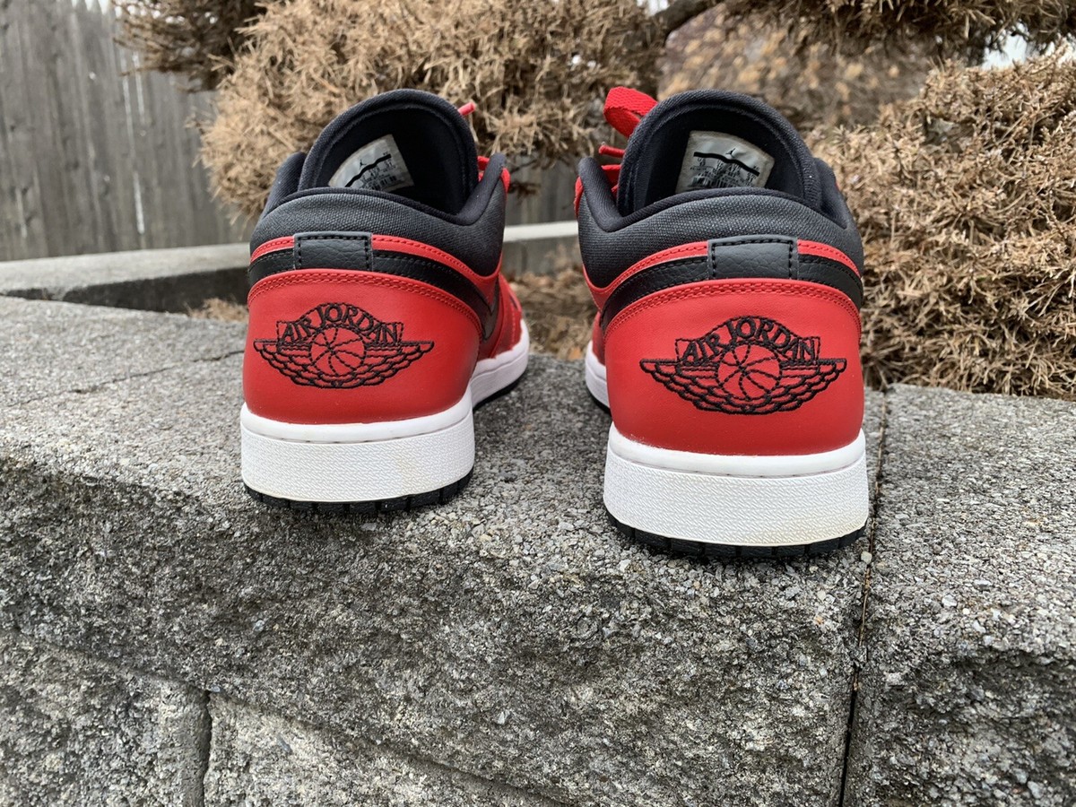 Air Jordan 1 Retro Low Gym Red Men display picture 2