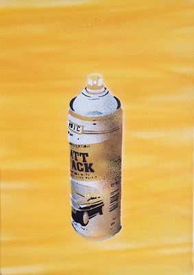 SPQR - Dosen ~ Originaldruck auf Leinwand ~ 2008 signiert & nummeriert 7/10