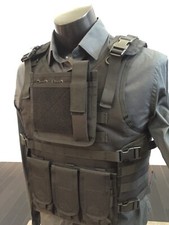 BODY ARMOR Carrier Vest FREE 3A BULLETPROOF ballistic Inserts USA