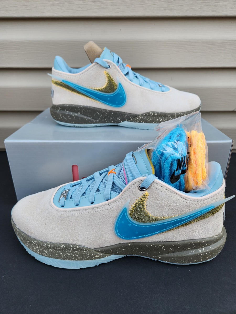 Size 8.5 - Nike LeBron 20 Low UNKNWN Message in a Bottle | eBay