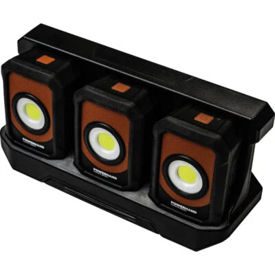 Sistema de 3 luces de trabajo modulares - o luz de trabajo única - Powerhand SIN-100.3193Light Foto 1 de 4