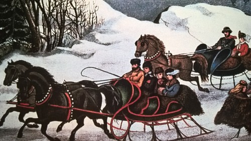 Currier & Ives Central Park In Winter NY American Fine Art Print Christmas Card - Picture 15 of 24