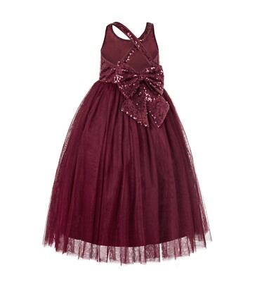 Wedding Flower Girl Dresses Sequins Holiday Dresses Pageant Dress Formal Dresses