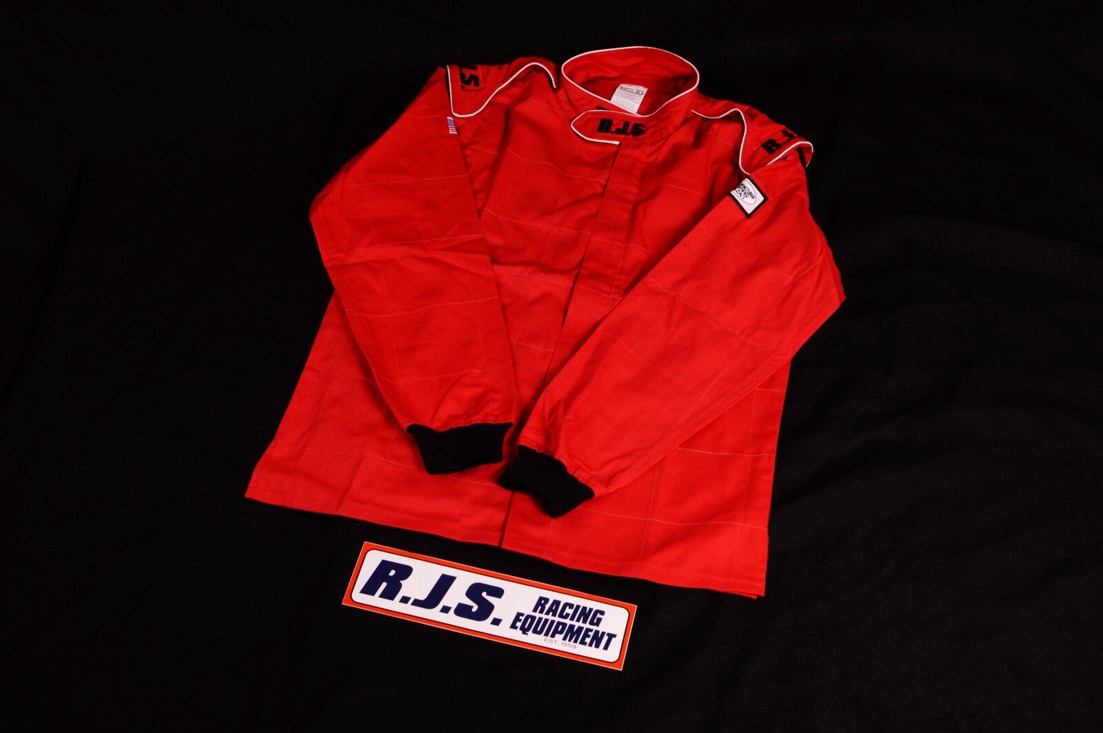 RJS RACING EQUIPMENT "ELITE" FIRE SUIT 3.2A/1 JACKET RED 3X 200400408
