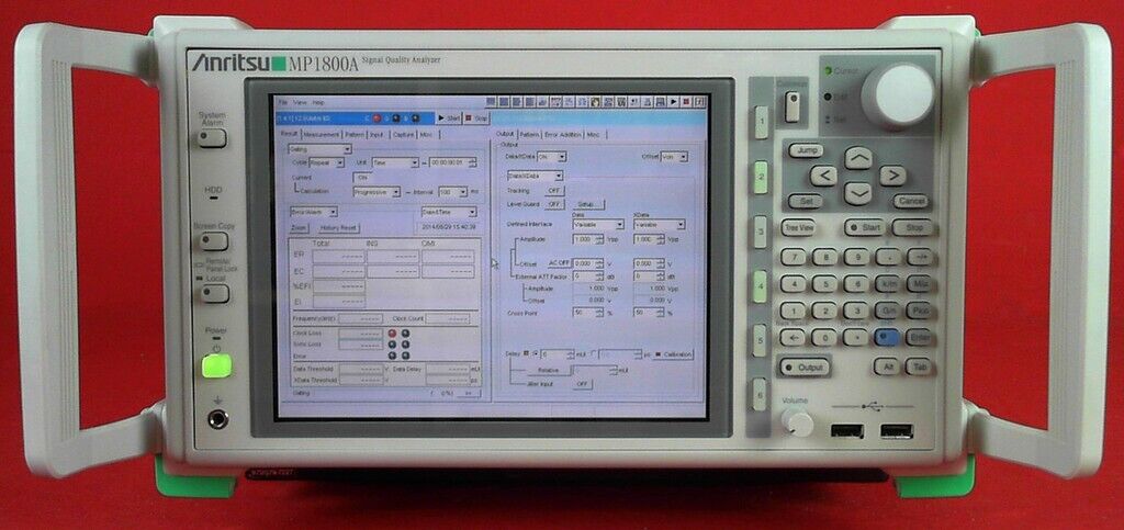 Anritsu MP1800A Signal Quality Analyzer, 100MB to 12.5 GB/s Anritsu MP1800A Signal Quality Analyzer, 100MB to 12.5 GB/s