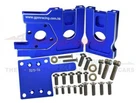GPM Racing Blue Aluminum Quick Release Motor Mount  For Traxxas Sledge SLE038A-B