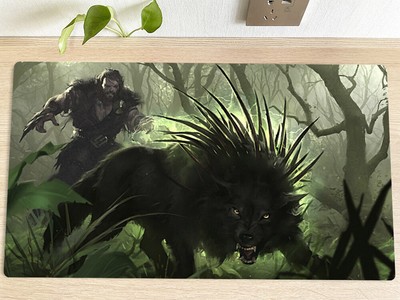 MTG Wild Defiance Playmat TCG CCG Trading Card Game Mat Mouse Pad Free Bag