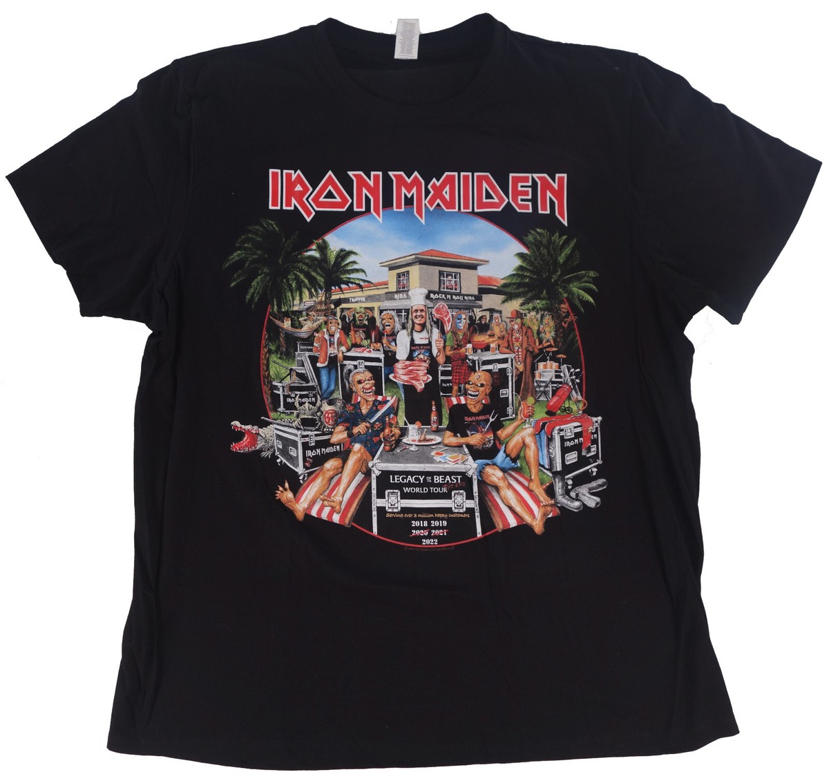 IRON MAIDEN Tシャツ XL 未使用 Amazon | Iron Maiden - Future Past Tour London Tシャツ | Tシャツ