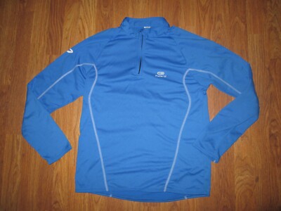 Mens KALENJI quarter zip athletic shirt  sz S Sm
