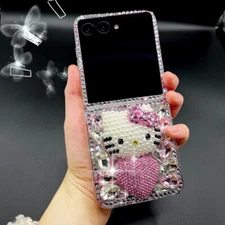For Moto Razr Ultra Plus 2025 2024 2023 Cute Diamond Bling Rhinestone Case Cover