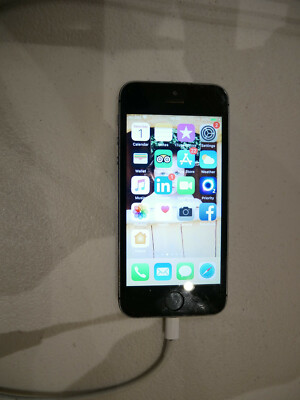Apple iPhone 5S (ME432B/A) 16GB (entsperrt) GSM Smartphone - Space Grau