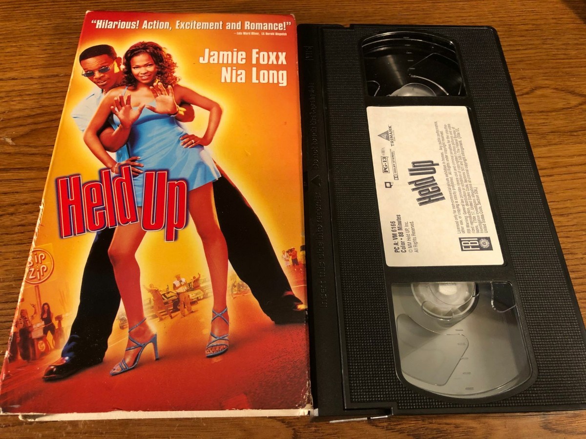 Held Up VHS VCR Video Tape Movie Nia Long, Jamie Foxx Used