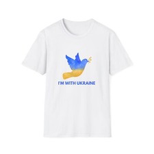 I'm With Ukraine, Unisex T-Shirt, Support Ukraine, Shirt, Peace