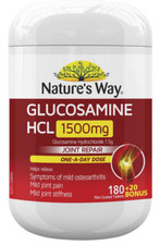 Nature's way glucos hcl 1500mg 180 tab (9314807020231)