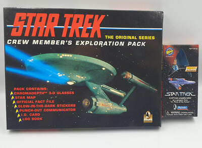 STAR TREK TOS: KAPITÄN KIRK SPIELZEUG EXKLUSIV & CREWMITGLIEDER ERKUNDUNGSPAKET