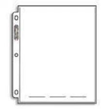 10 - 8 X 10 PHOTO 1 POCKET COLLECTOR PAGES ARCHIVAL SAFE BRAND NEW