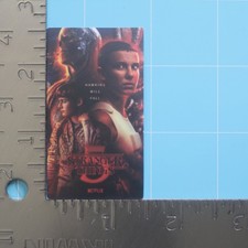 Stranger Things 5 Sticker PROMO ARTWORK Netflix Horror Show, Matte PVC Decal