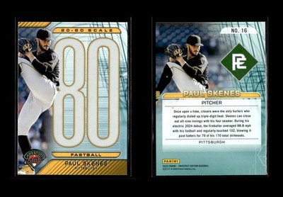 記念グッズ 2025UnderWrapsBaseballsVol2 Paul Skenes 2025 PANINI STARS & STRIPES #USA-PS PAUL SKEENES PATCH COLLEGIATE