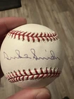 Duke Snider Autographed Baseball Steiner Authenticated Brooklyn Dodgers HOF