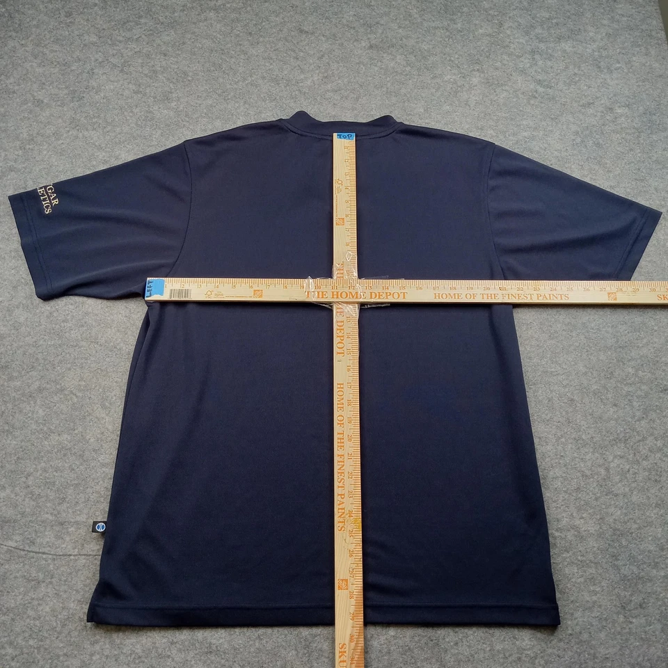 Camisa Holloway Para Hombre XL Azul Marino Cuello Simulado Rendimiento Atlético Manga Corta Foto 3 de 4