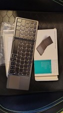 Foldable Wireless Bluetooth Keyboard  Touchpad